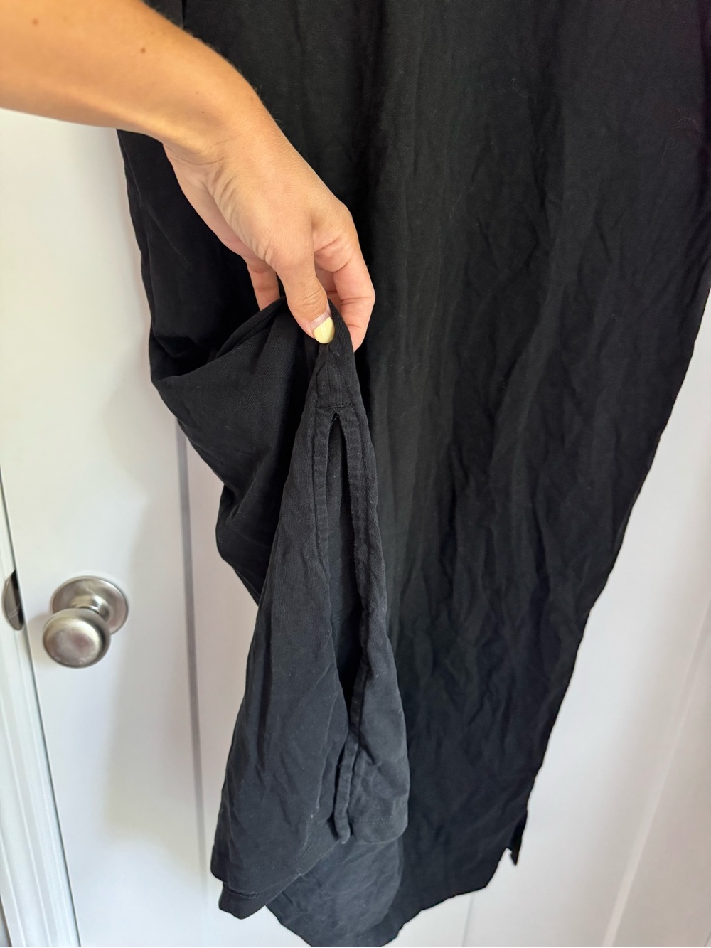 Pact Soft-Slub Essential Easy Tee Maxi Dress - Picture 6 of 8